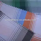300D yarn dyed plaid oxford fabric for bags wheelchair fabric