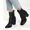 New collection winter chunky heel short boots for ladies and women