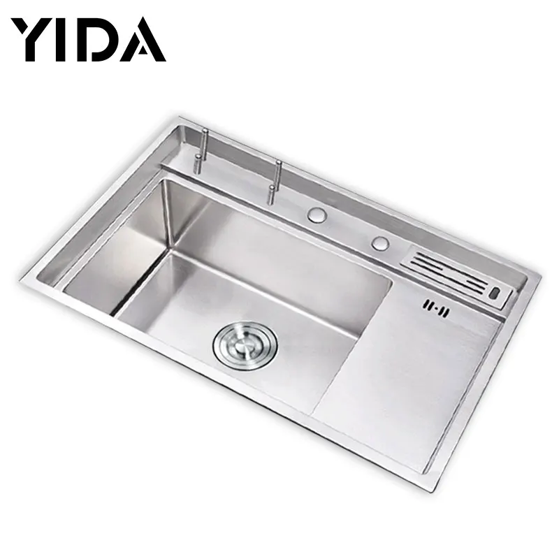 Nice Model Ss Kitchen Sink Big Size 750 480mm Handmade Basin