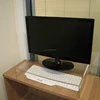 high transparency plexiglass durable laptop desk riser stand