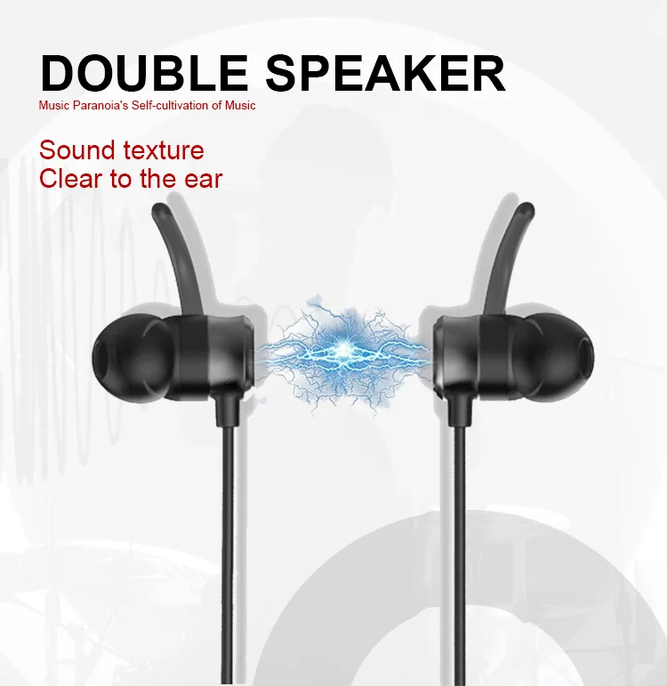 Uiisii B6 Hifi Earbuds Wireless Bluetooth Sport Earphone Headphone & Neckband Earphone For Mobile - ANKUX.COM