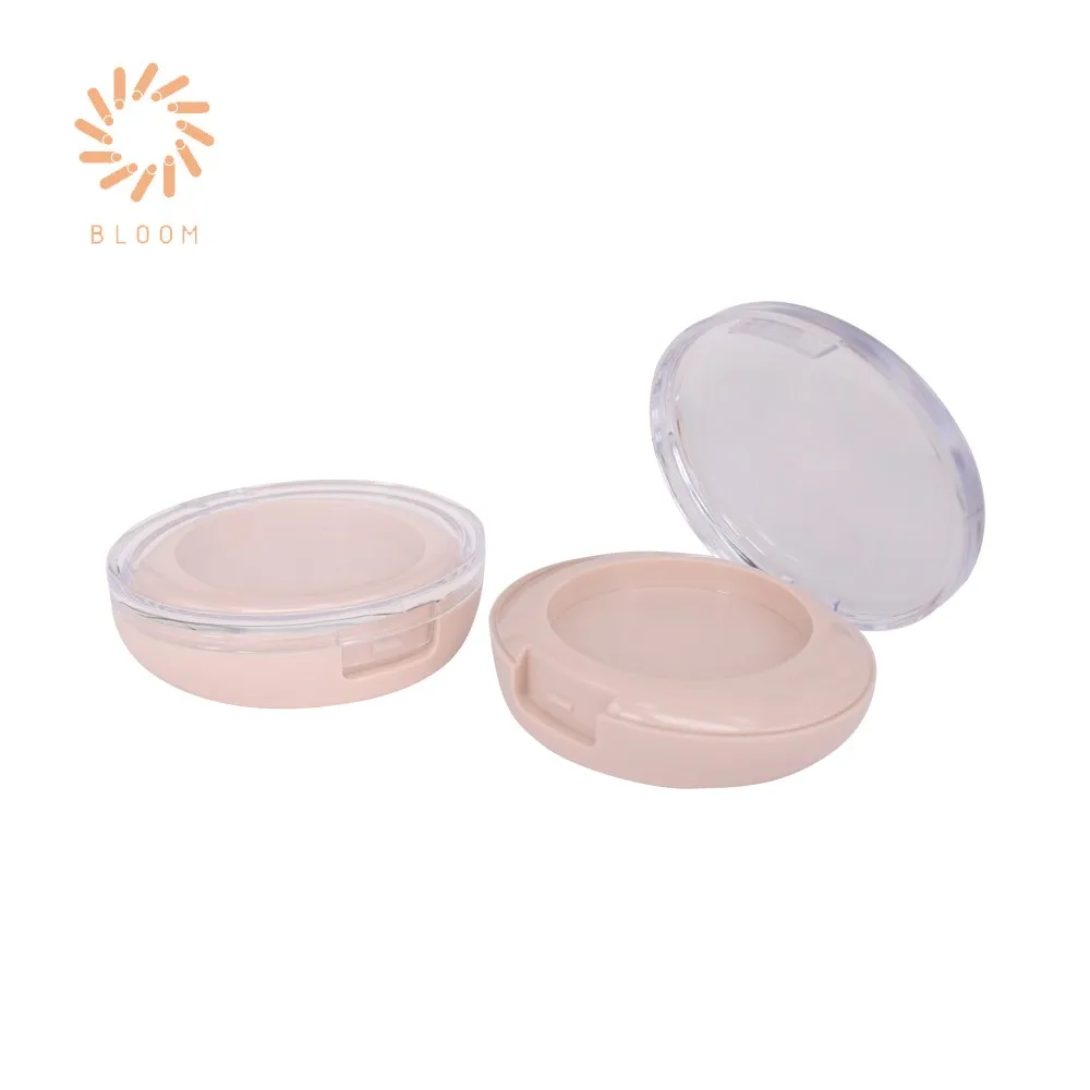 plastic makeup compact mirror empty popular powder packaging