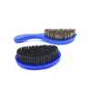 Amazon Hot Selling 360 Curve Wave Baor Brislte Nylon Firm Hair Brush And Curved Hair Brush Boar Bristles Curve Brush Wholesale