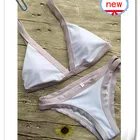 OEM custom made super triangle pink nude white cute sexy girls bikini fashion design plus sizes xxxl swimwear