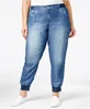 Royal wolf denim jeans manufacturer lyocell denim pants women plus size jogger pants