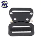 45mm Steel name zinc plated custom belt buckle
