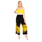 New fashion long printed Pants Casual women clothing from indonesia 2018