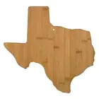 Texas State Shaped Bamboo Serving & Cutting Board small custom bamboo cutting board kitchen