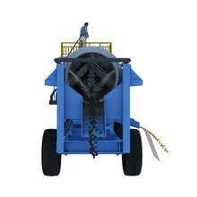 Portable Gold Concentrate Drum Sieve Washing Trommel Plant