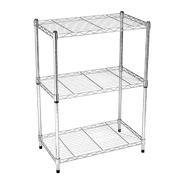 Adjustable Bedroom Storage Shelving Unit 3 Tier Stainless Steel Wire Shelving 3 Tiers Light Duty Shelving Rack Buy Light Duty Bedroom