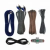 high quality audiophile 8GA car amplifier wiring kits