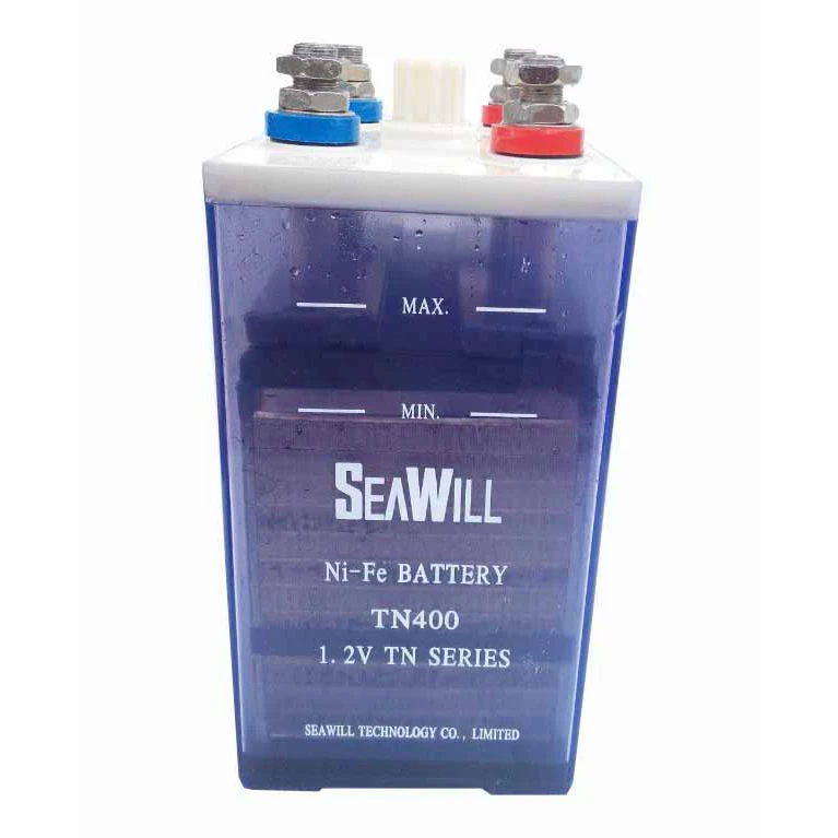 Long cycle life Nickel iron battery cell 1.2v 400Ah NIFE battery, View