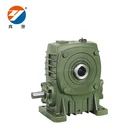 Steel Reducer Reducer Gearbox WPKA Chronium Steel Hollow Shaft C U Bearing Worm Reducer Gearbox