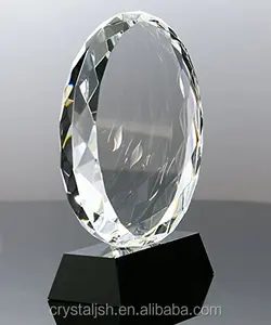 gifts & crafts trophy nice crystal diamond shape trophy 156