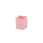 Small Office And School Customized Rectangle Acrylic Desktop Stationery Holder Pen Cup