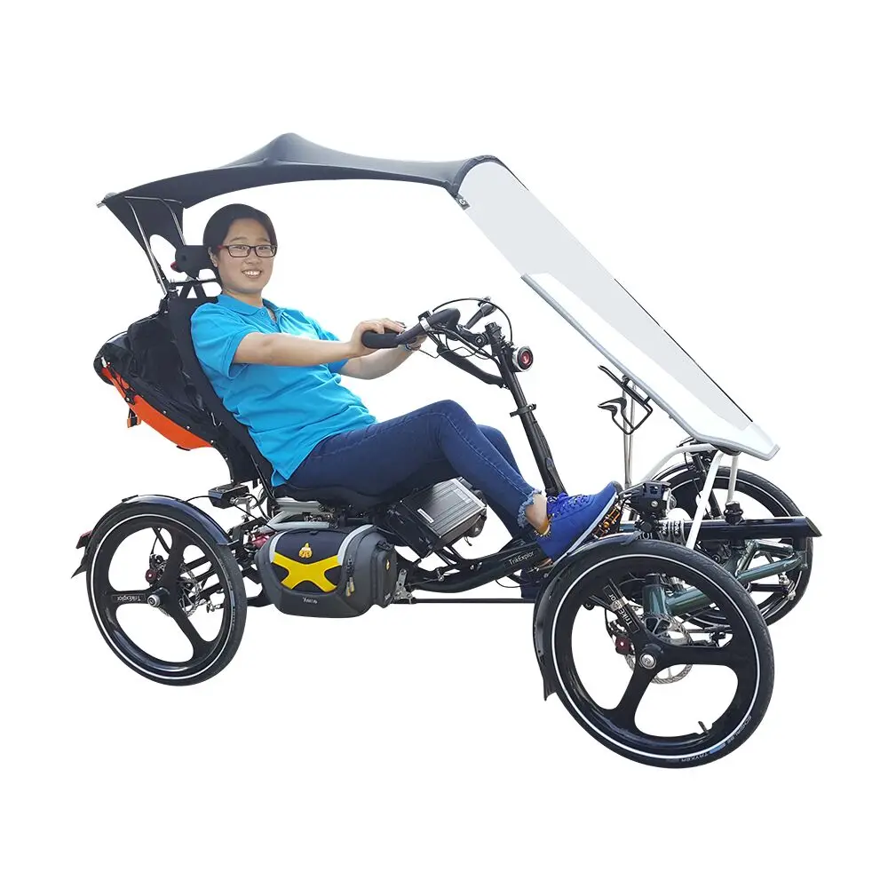 4 wheel recumbent bicycle