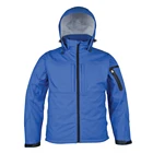 Good quality outdoor soft shell tactical men blue softshell jacket