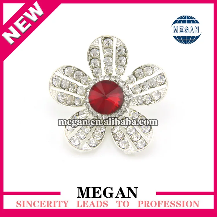 Hotsale blue pearl rhinestone upholstery button for wedding invitation card