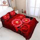 Korea style raschel blanket and 4 pc bedding set for north africa.
