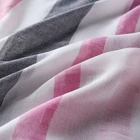 Viscose Hijab Cotton Viscose Hijab Simple Design And Soft Feeling Three- Striped Cotton Viscose Hijab
