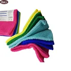 100%polyester Microfiber colorful kitchen towel cloth set