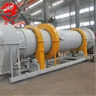 Hot air sawdust briquette rotary dryer for cement