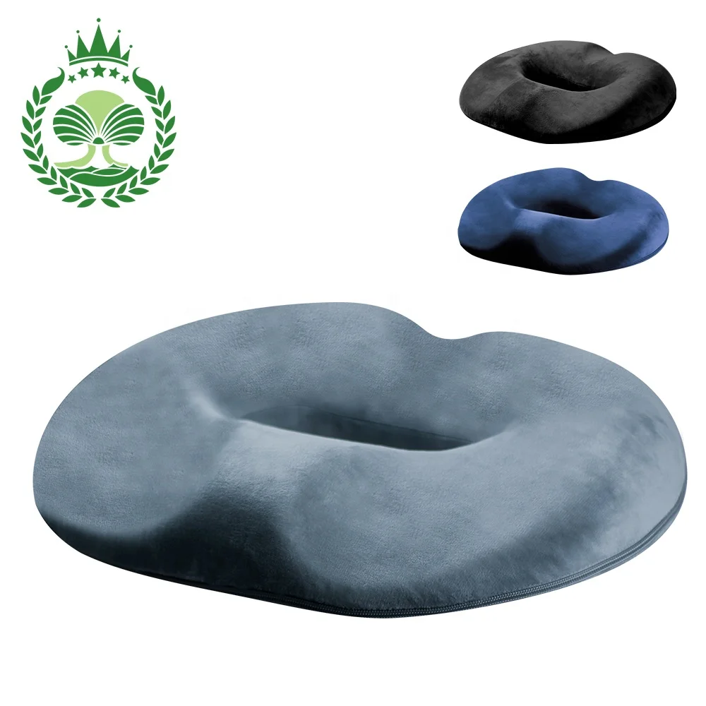 Seat Cushion Memory Foam O Shaped Haemorrhoid 3d Printed Donut