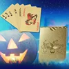 New Product Deck Of Cards Online Buy Best Quality Jumbo Playing Cards With Halloween Pumpkin Head Poker Cards For Sale