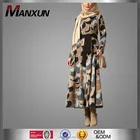 China Wholesaler Islamic Dress Women Wear Patterned Middle East Ladies Abaya Designs 2016