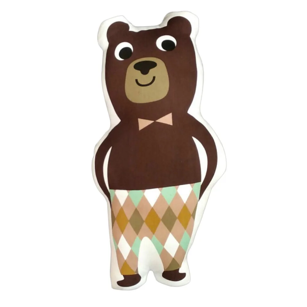 2016 Hot Sale Children Baby Robot/Bear Cartoon PP Cotton Safe Comfortable Touch Pillow Northern European Style Home Decoration