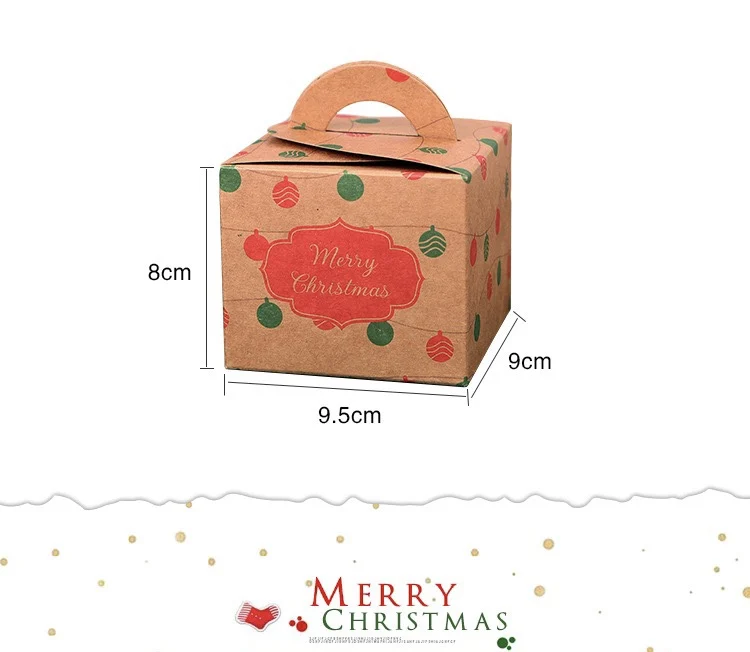 wholesale creative christmas eve apple candy packaging paper