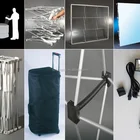 Advertising Pop Up Wall Display Stand Tents and Spring Pop Up Exhibition Show