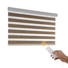 motorized ready made window treatments shades shutters and blinds rainbow / zebra blinds