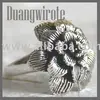 Duangwirote Thailand 925 Sterling Silver Artistry Flower Rose Ring