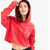Wholesale Hot Sell hoodies for women 100% Cotton Women Crop Top Hoodie Custom Woman Sweatshirt