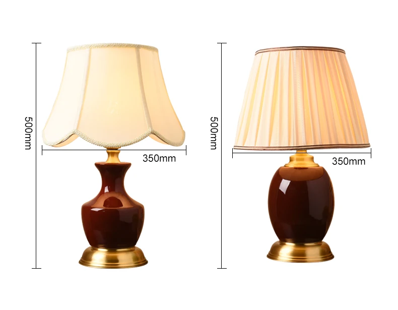 American Simple Style Importing Spanish Table Lamp For Villa Hotel House Decorate Lighting