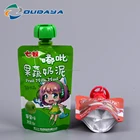 China Supplier Shantou Manufacturer Plastic Standup Pouch with Spout Packing Fruit Milk Paste