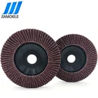 Factory Direct 4-Inch 75 Cap High Quality Plastic Alumina Flap Disc