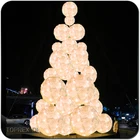 String led lights outdoor christmas decoration ball tree