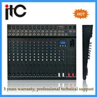 Digital professional powered dj mini audio mixer for audio system