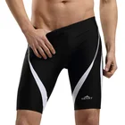 2017 hot sales SBART swimming trunks men's swim jammers, plus size short sleeve swimsuit shark skin swimming trunks