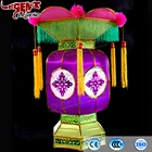 Traditional chinese festival outdoor decoration silk lantern
