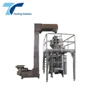 New Design Automatic Vertical Pillow Bag Frozen Sea Food Dumpling Vacuum Packaging Machine
