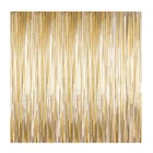 High-end design Fringe Foil Curtain Gold,birthday event party supplies