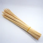 Skewers bamboo Barbecue Skewers 25cm Flat disposable BBQ Sticks