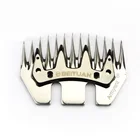 13T Sheep Goat Shearing Clipper Wool Scissors Straight Tooth Electric Sheep Shear Blade