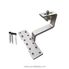 Custom carbon steel galvanized adjustable solar panel Mounting Bracket