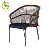 Wholesale stacking armrest outdoor furniture garden chair
