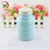 4 Tier Kitchen Accessories Customized Color Ceramic Mason Jar with lid
