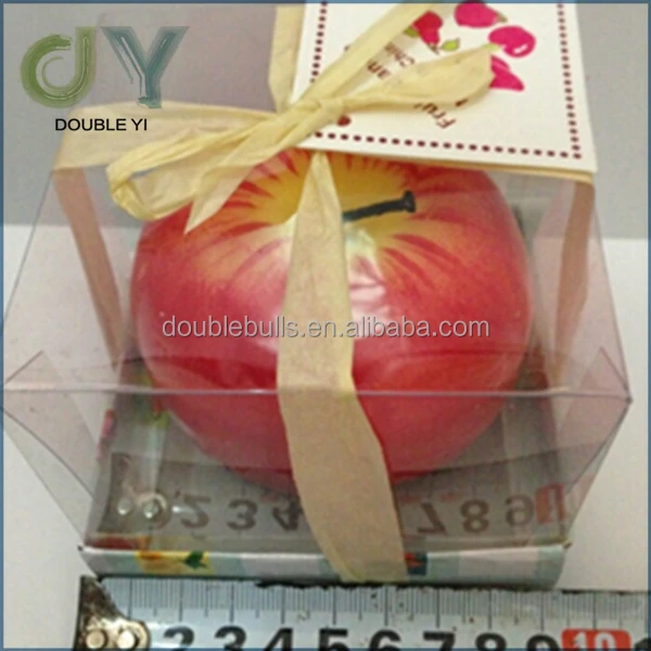 promotion gifts art fruit candle colorful customized birthday